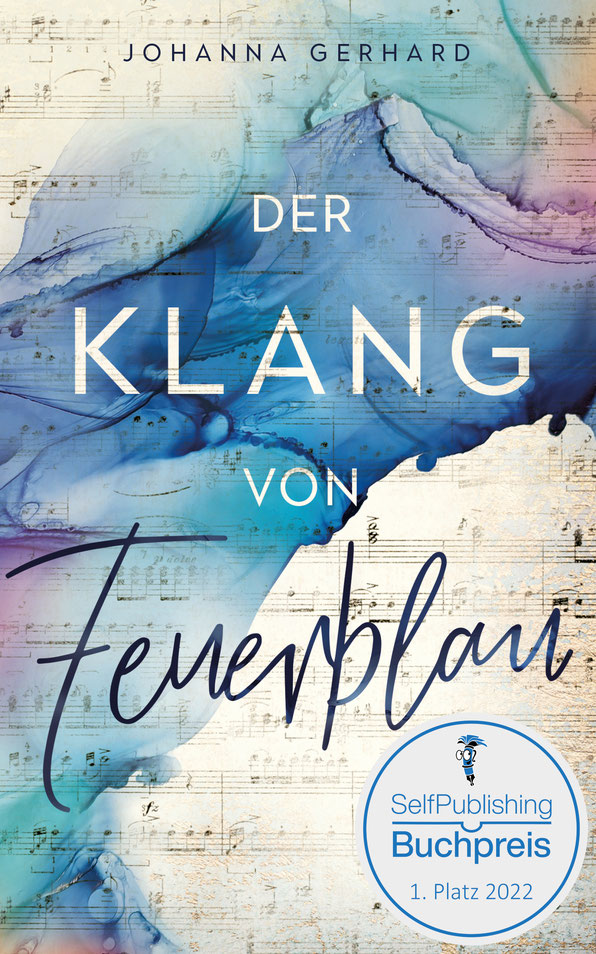 Buch-Cover: Der Klang von Feuerblau von Johanna Gerhard